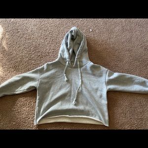crop top hoodie
